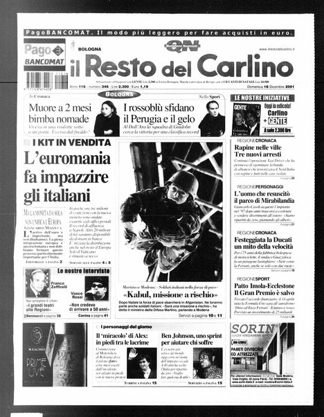 Il Resto del Carlino : giornale dell'Emilia